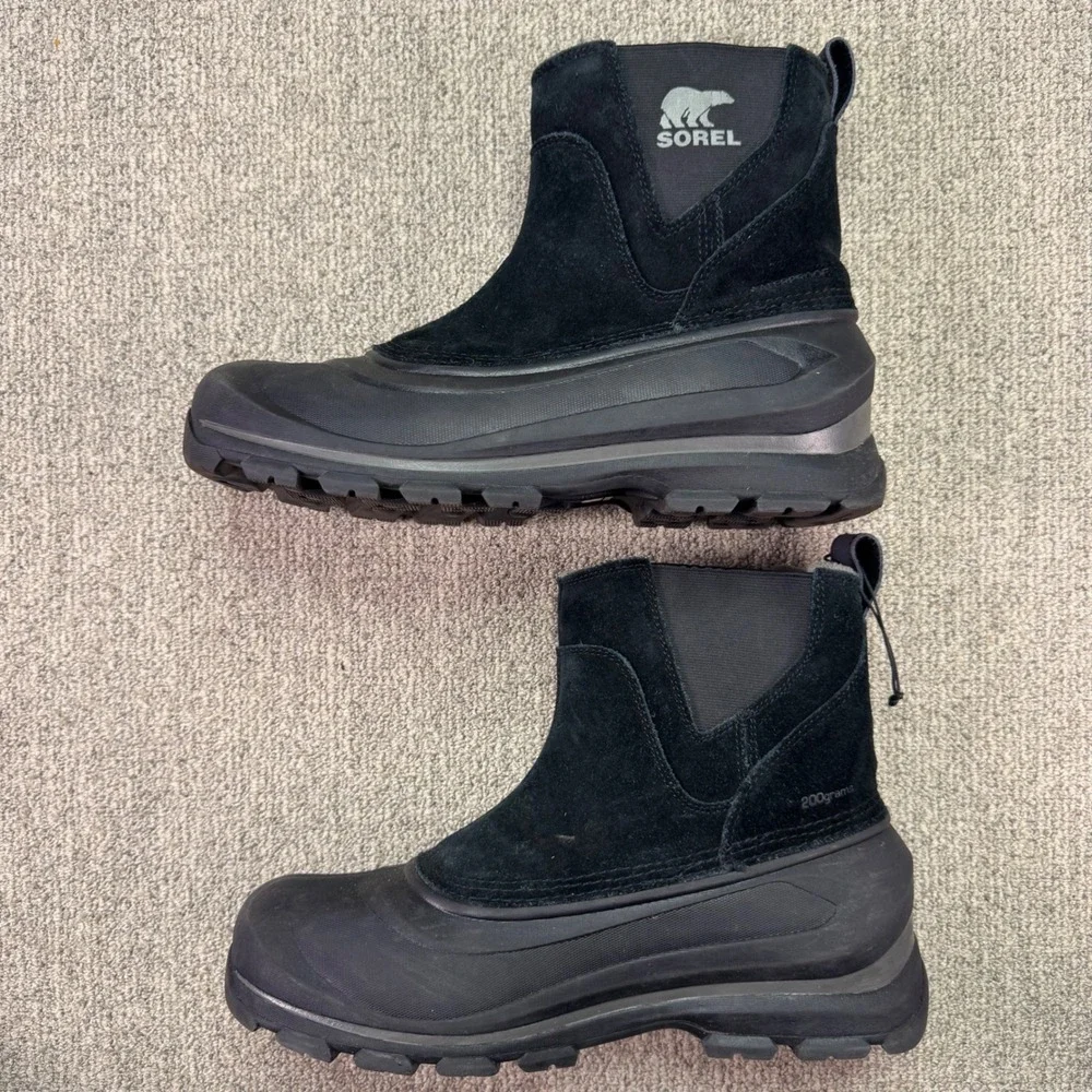 Sorel Buxton Pull On Waterproof 200g Insulated Winter Snow Boots Size 9